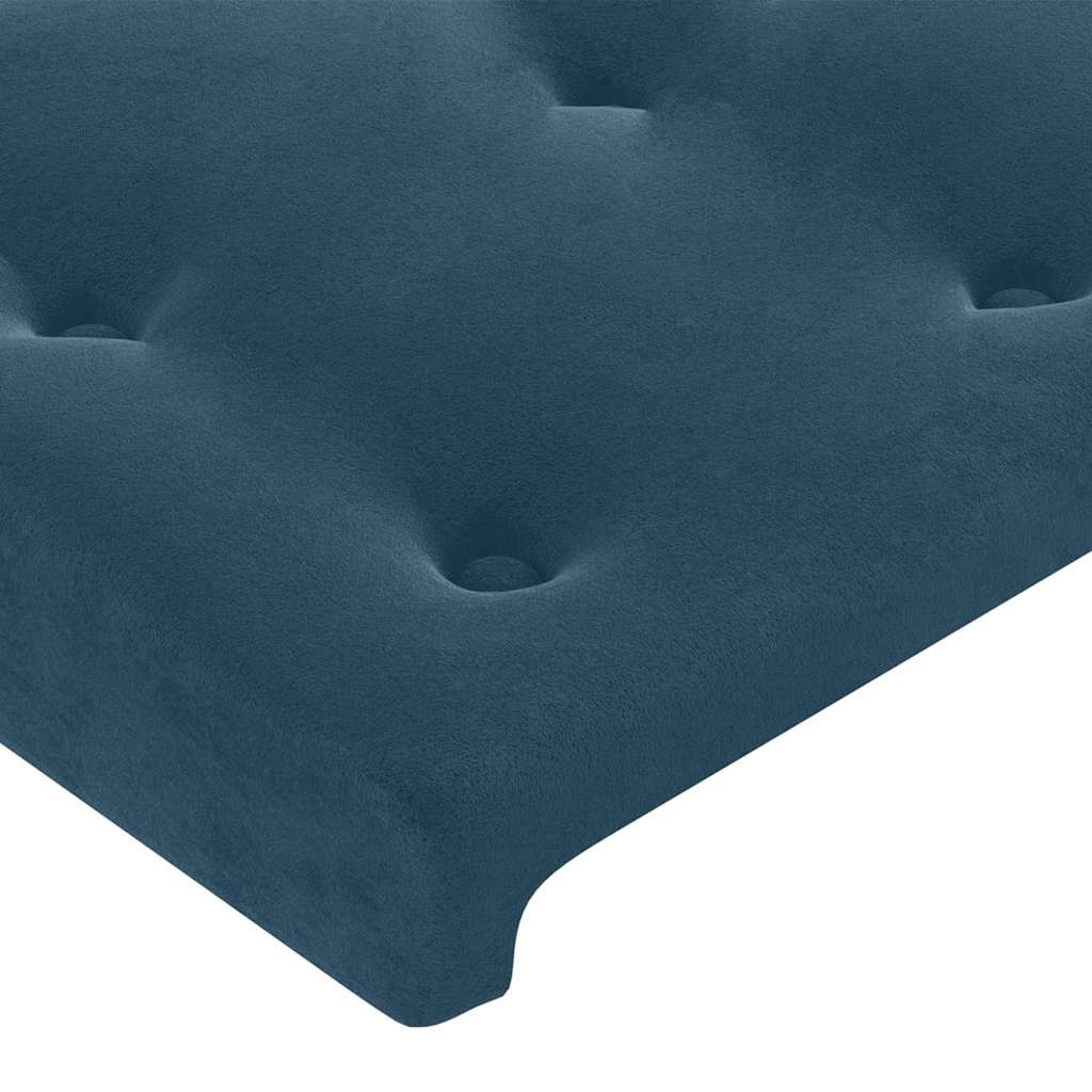Vidaxl Luxuriöses Bettkopfteil Samt Dunkelblau 80cm - bis zu 32% günstiger
