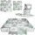 Schaumstoff-Puzzlematte 150x150cm Grau-Mint - Bis zu 36% Rabatt