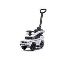 Viking Choice Luxus Rutschauto mit Schiebestange - Weiß - Bis zu 33% Rabatt