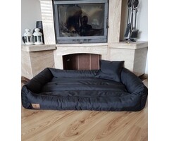 Viking Choice Hundebett XXL 90x60 cm Schwarz - Formstabil & Wasserabweisend - bis zu 33% Rabatt