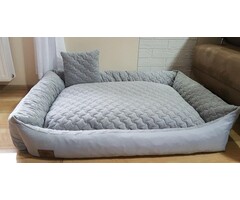 Viking Choice XXL Hundebett 120x90 cm - Wasserfest & Waschbar - bis zu 34% sparen