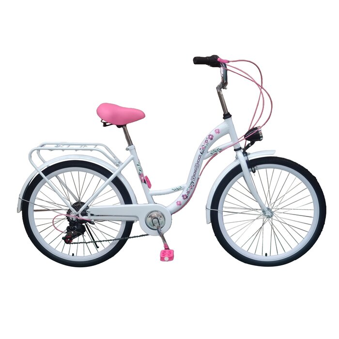 Viking Choice Mädchenfahrrad 24 Zoll, 6-Gang Shimano - jetzt bis zu 26% günstiger