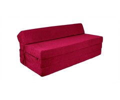 Viking Choice Klappmatratze 200x120 cm mit Kissen - Bordeaux - bis zu 34% sparen
