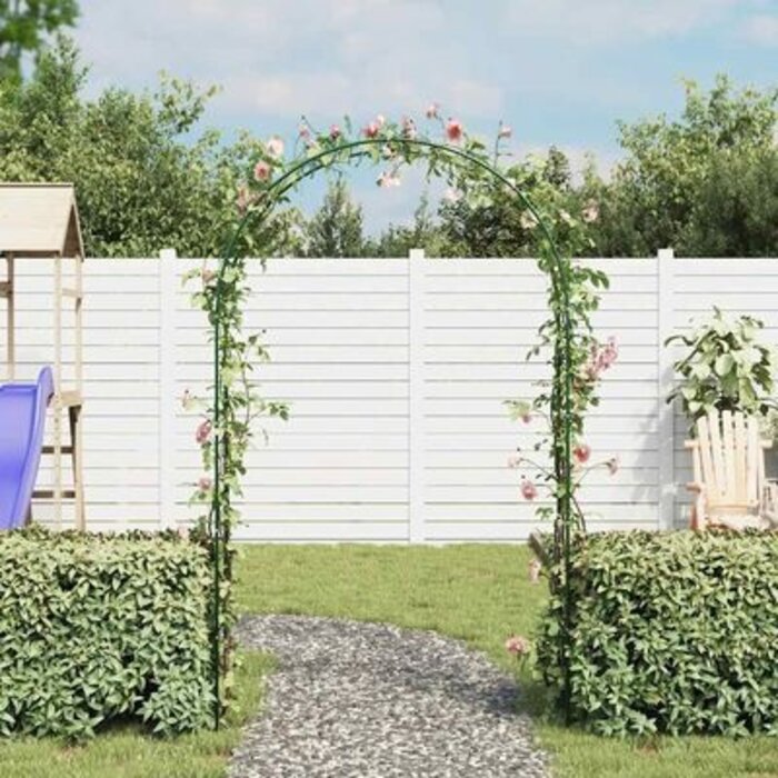 Vidaxl Rankbogen Set, 140x240cm, 2er-Set, Dunkelgrün - bis zu 27% Rabatt