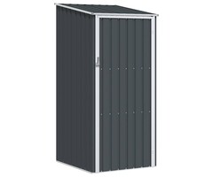 Vidaxl Geräteschuppen aus verzinktem Stahl, 87x98x159 cm - Anthrazit - bis zu 37% Rabatt