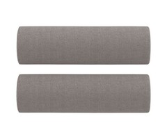 Vidaxl Zierkissen-Set 2er-Pack, Taupe, 15 x 50 cm - bis zu 31% reduziert