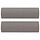 Zierkissen-Set 2er-Pack, Taupe, 15 x 50 cm - bis zu 31% reduziert