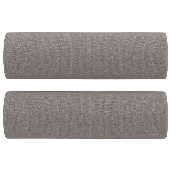Vidaxl Zierkissen-Set 2er-Pack, Taupe, 15 x 50 cm - bis zu 31% reduziert