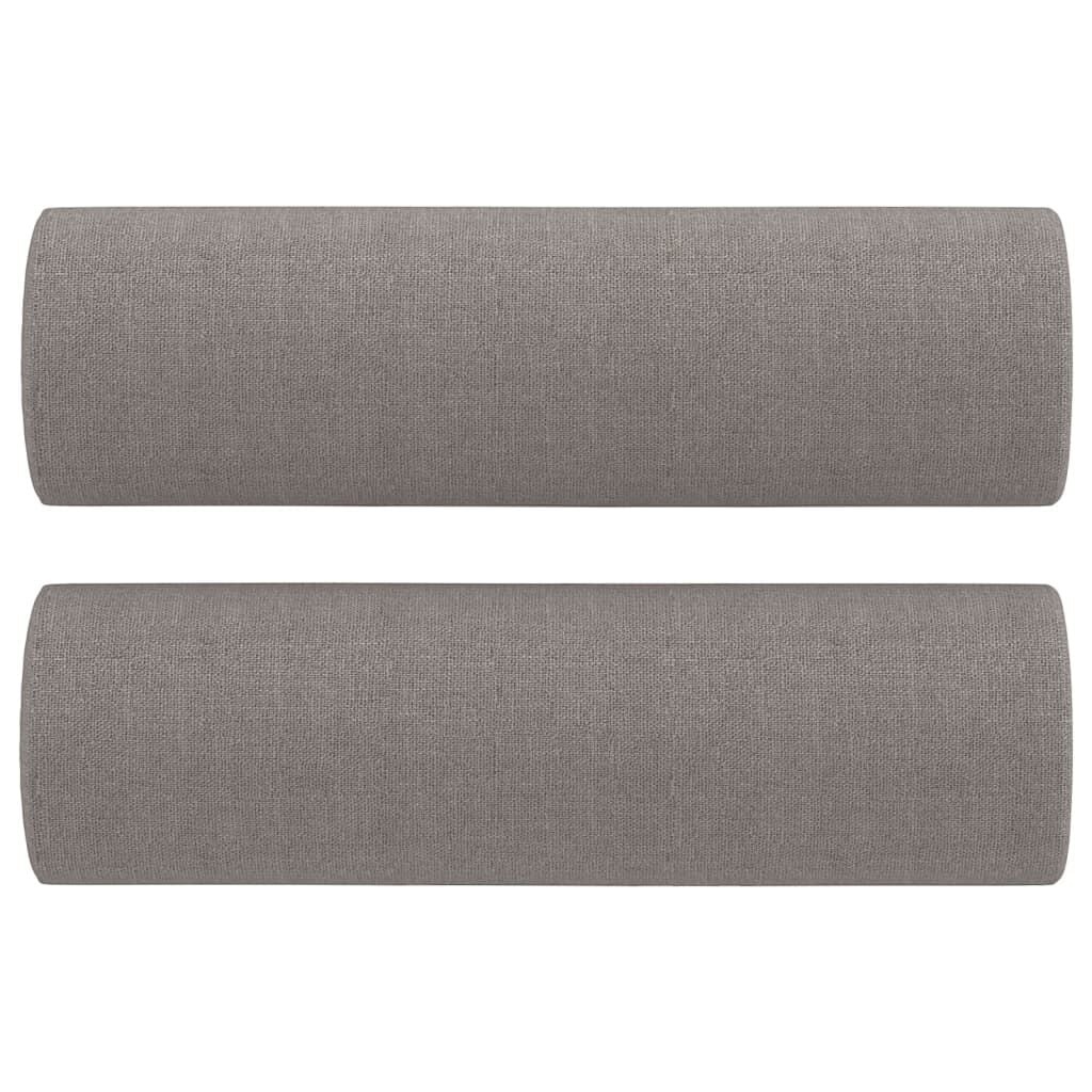 Vidaxl Zierkissen-Set 2er-Pack, Taupe, 15 x 50 cm - bis zu 31% reduziert