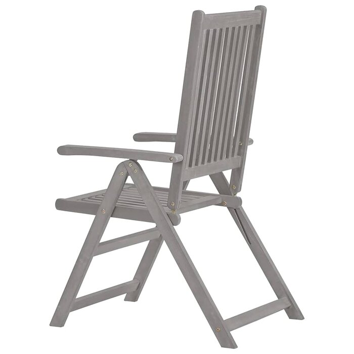 Vidaxl 3er-Set verstellbare Gartenstühle aus Akazienholz - bis zu 35% Rabatt