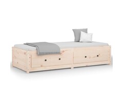 Vidaxl Ausziehbares Tagesbett Kiefer massiv 80x200 cm - Jetzt bis zu 30% reduziert