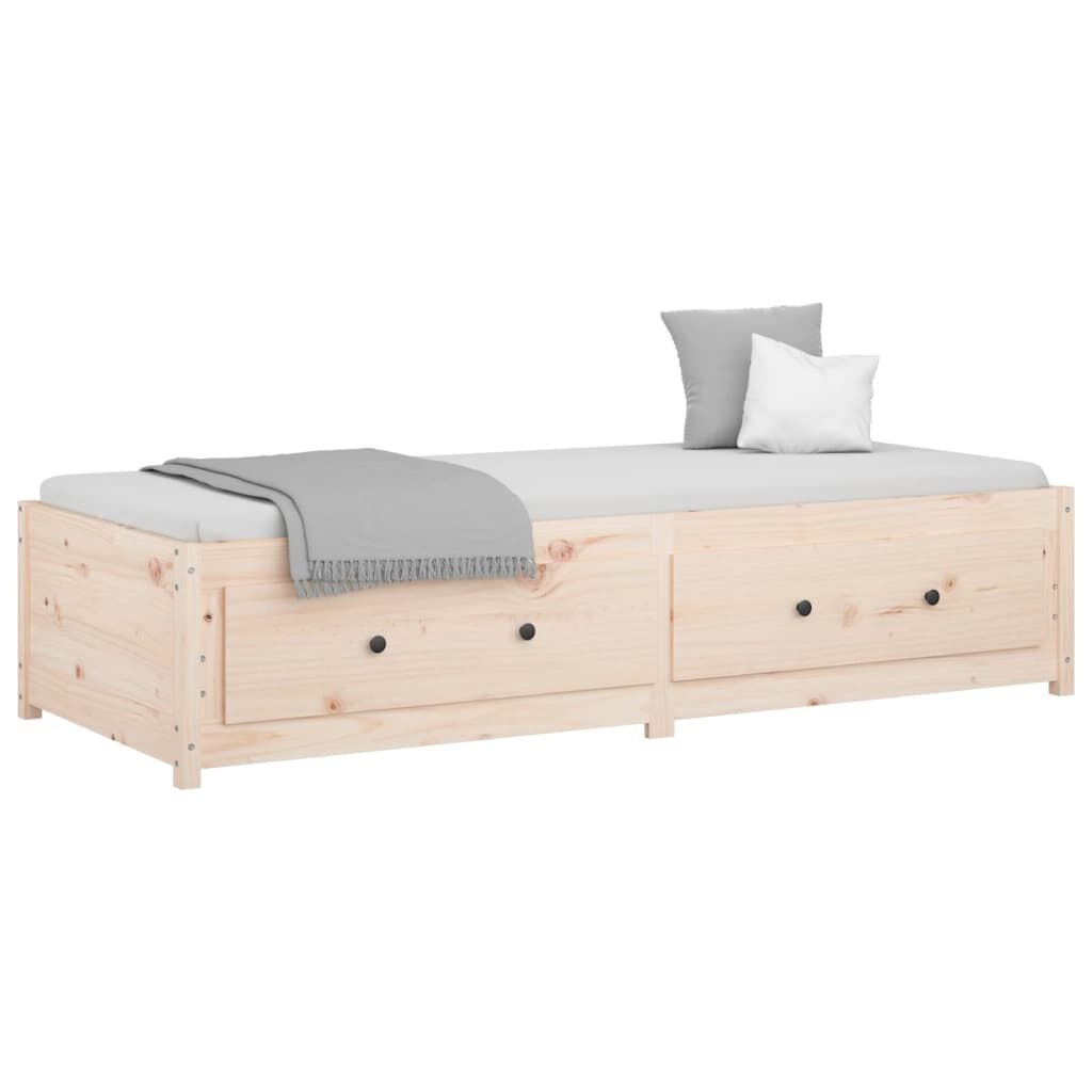 Vidaxl Ausziehbares Tagesbett Kiefer massiv 80x200 cm - Jetzt bis zu 30% reduziert
