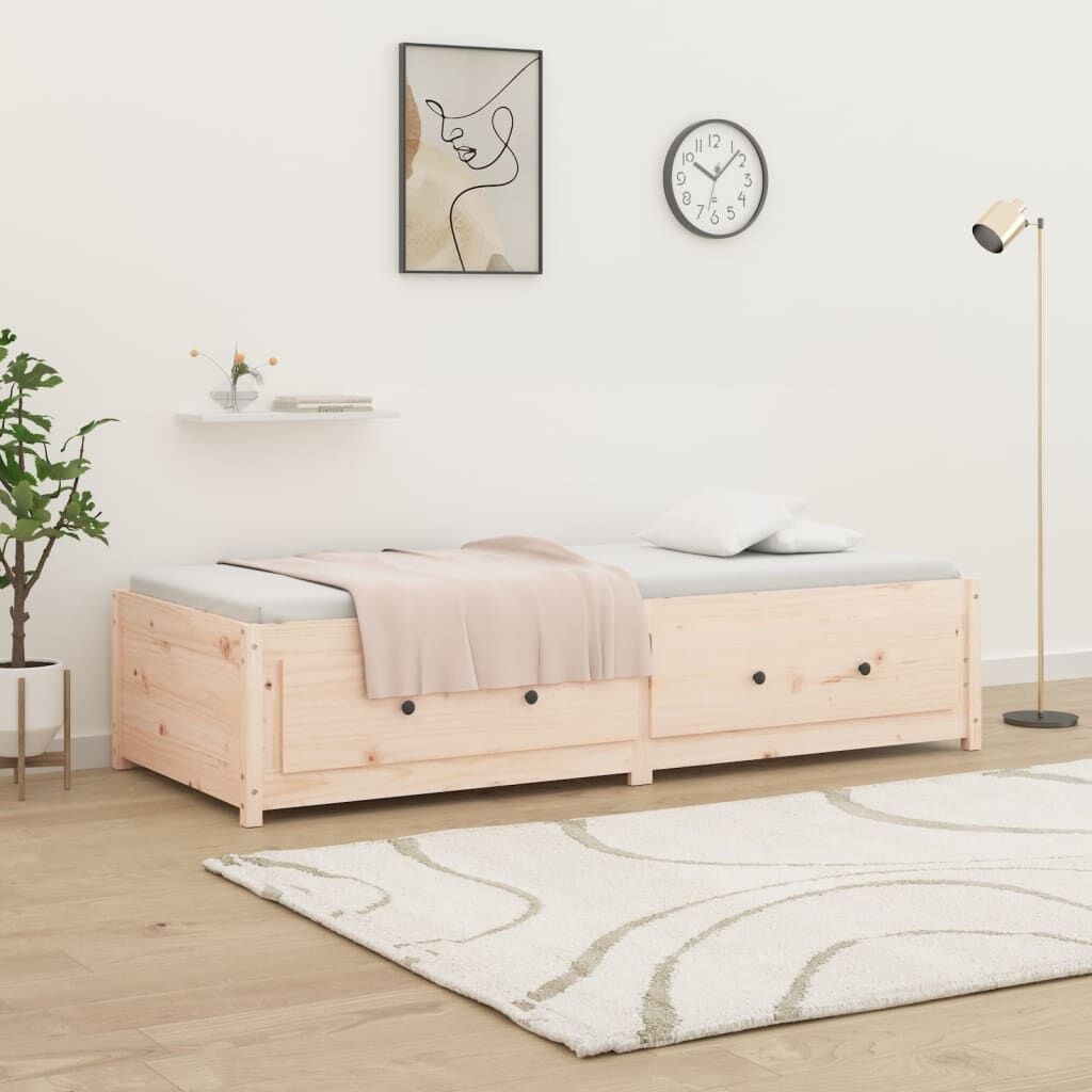 Vidaxl Ausziehbares Tagesbett Kiefer massiv 80x200 cm - Jetzt bis zu 30% reduziert