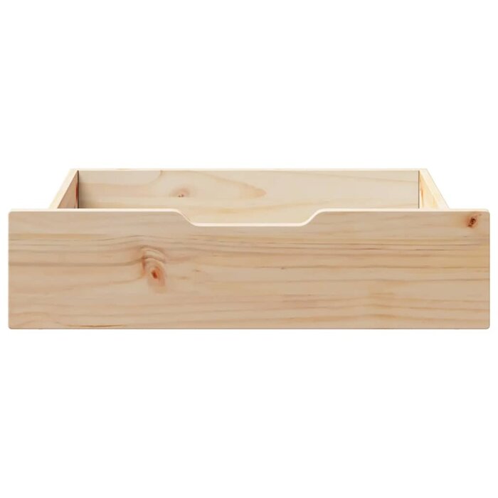 Vidaxl 2-tlg. Bettkasten-Set aus Kiefernholz - 75x55x16 cm - bis zu 29% reduziert