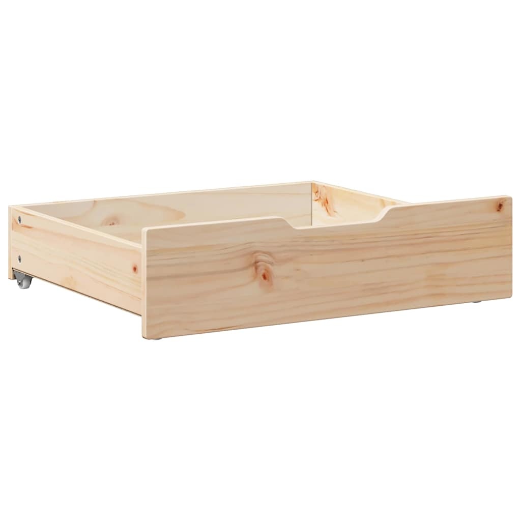 Vidaxl 2-tlg. Bettkasten-Set aus Kiefernholz - 75x55x16 cm - bis zu 29% reduziert