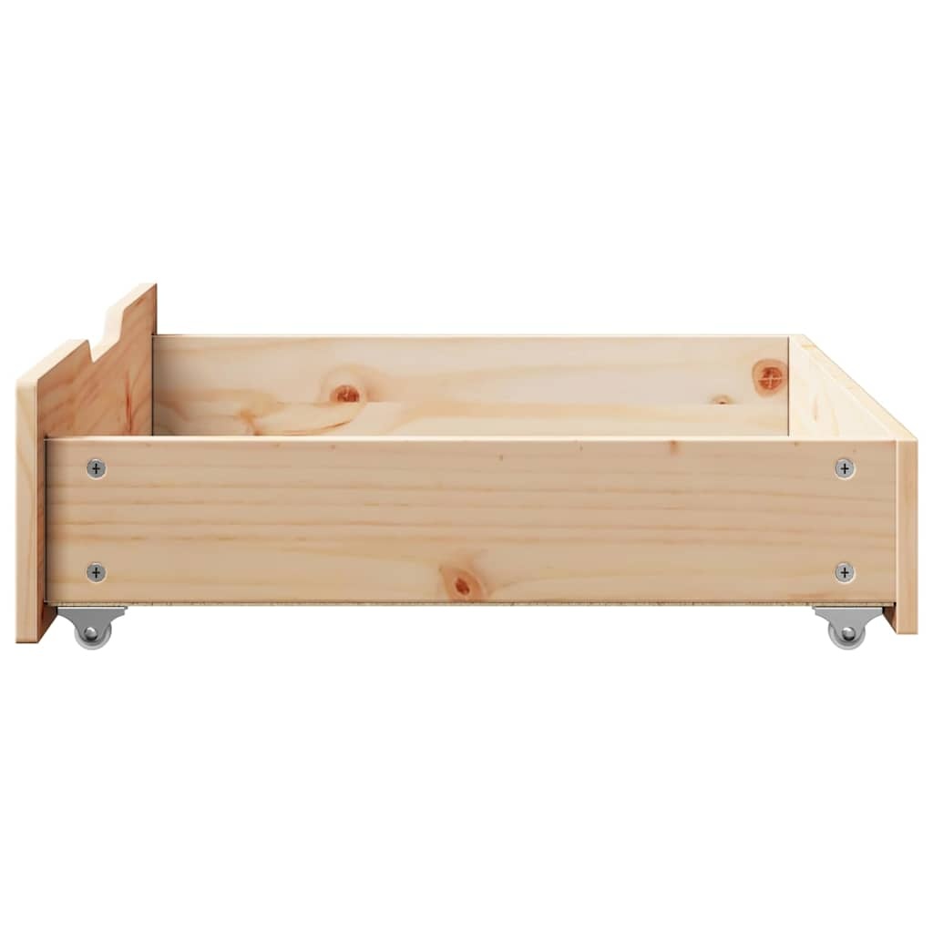 Vidaxl 2-tlg. Bettkasten-Set aus Kiefernholz - 75x55x16 cm - bis zu 29% reduziert
