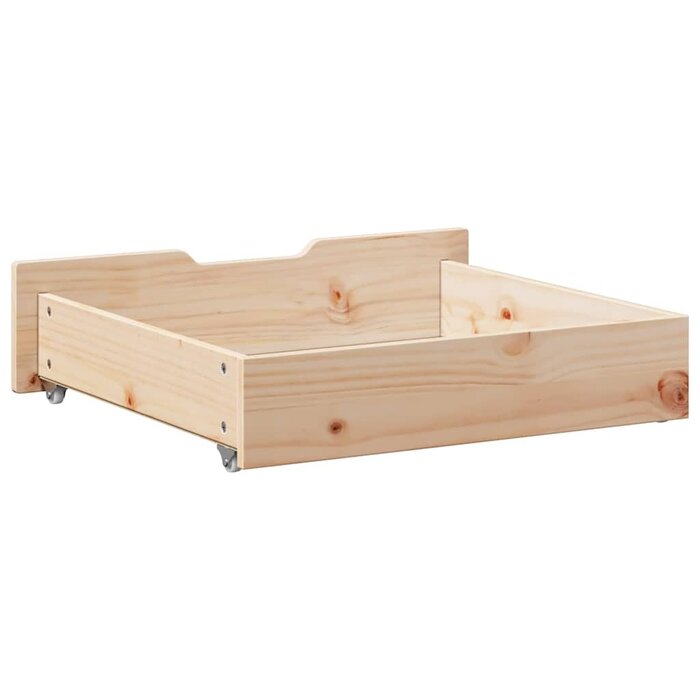 Vidaxl 2-tlg. Bettkasten-Set aus Kiefernholz - 75x55x16 cm - bis zu 29% reduziert
