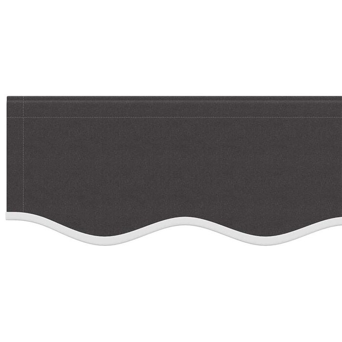 Vidaxl Markisentuch Ersatzbespannung Anthrazit 280 x 195 cm - bis zu 34% sparen