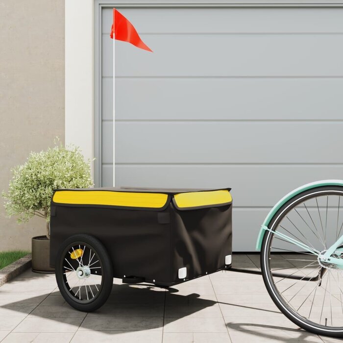 Vidaxl Robuster Lasten-Fahrradanhänger 45 kg - Jetzt bis zu 32% günstiger