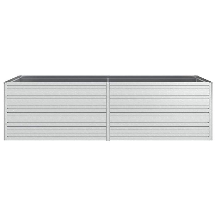 Vidaxl Hochbeet 160x80x45 cm aus Stahl - Silber - Outlet bis zu 28% Rabatt