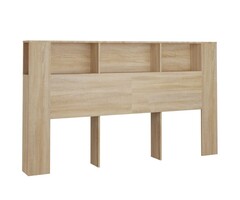 Vidaxl Kopfteil-Regal Sonoma Eiche 180x104,5 cm - Jetzt bis zu 41% sparen