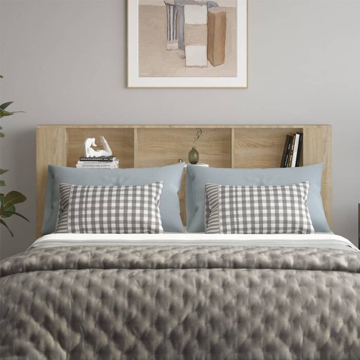 Vidaxl Kopfteil-Regal 180x104,5 cm Sonoma Eiche - Jetzt bis zu 34% sparen!