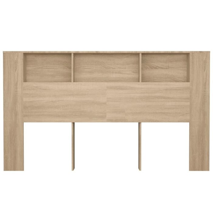 Vidaxl Kopfteil-Regal 180x104,5 cm Sonoma Eiche - Jetzt bis zu 34% sparen!