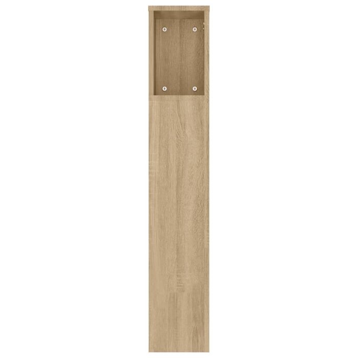 Vidaxl Kopfteil-Regal 180x104,5 cm Sonoma Eiche - Jetzt bis zu 34% sparen!
