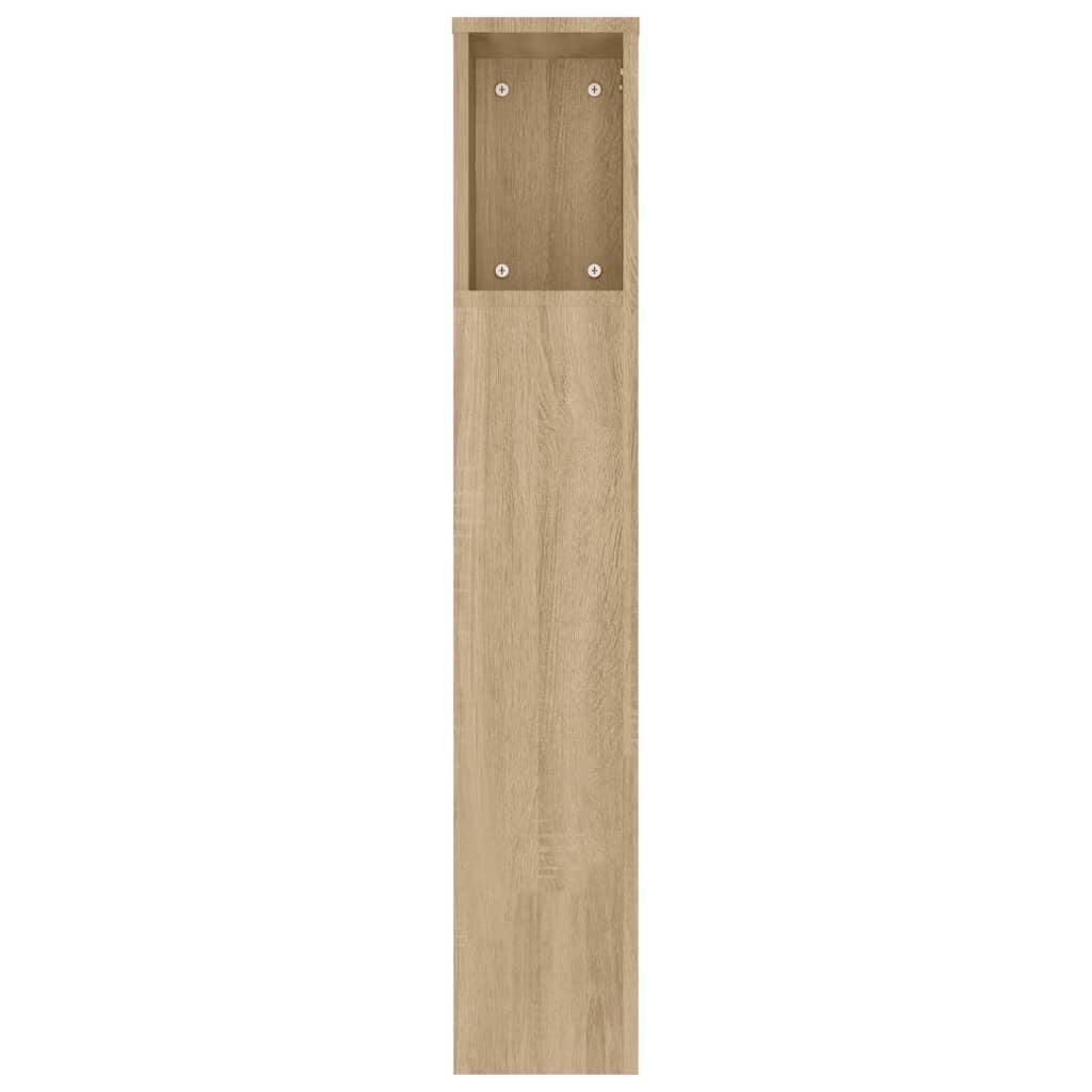 Vidaxl Kopfteil-Regal 180x104,5 cm Sonoma Eiche - Jetzt bis zu 34% sparen!