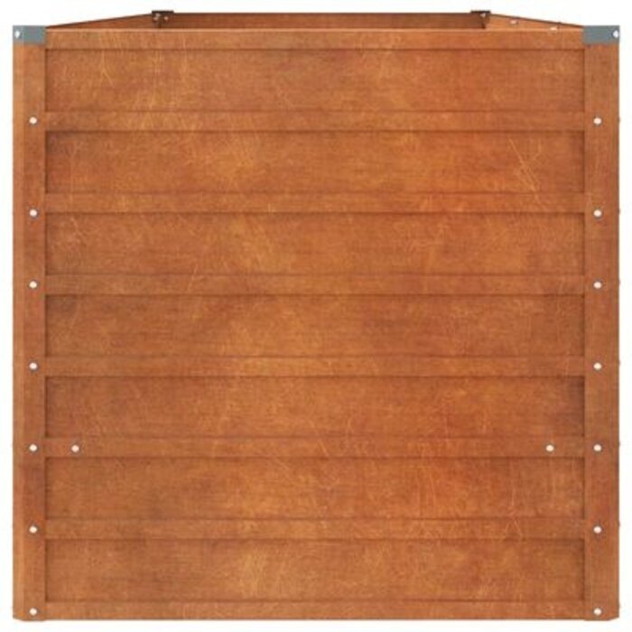 Vidaxl Großes Cortenstahl Hochbeet 240x80x77cm - Jetzt bis zu 34% Rabatt sichern!