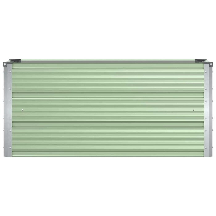 Vidaxl Moderner Pflanzkasten aus Stahl, Grün, 100x40x45 cm - bis zu 32% reduziert