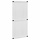 Rustikale Schiebetür Kiefer massiv 100x210 cm Weiß - Sparen Sie bis zu 35%