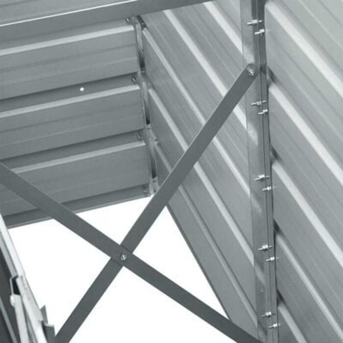 Vidaxl Hochbeet Pflanzkübel 240x40x45cm Anthrazit - Jetzt bis zu 30% Rabatt