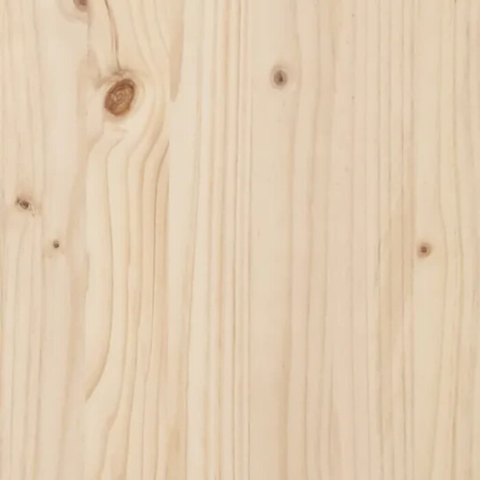 Vidaxl Massives Kiefernholz Bettgestell 90x200 cm - Outlet bis zu 34% reduziert
