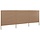 3-tlg. Windschutz 400x120 cm Taupe - bis zu 28% Rabatt auf Rückläufer