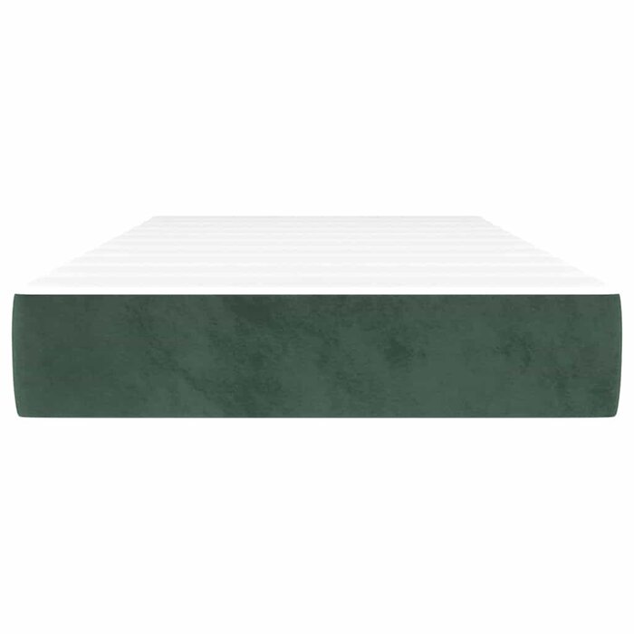 Vidaxl Taschenfederkernmatratze 90x200x20 cm, Samtbezug - bis zu 30% Rabatt