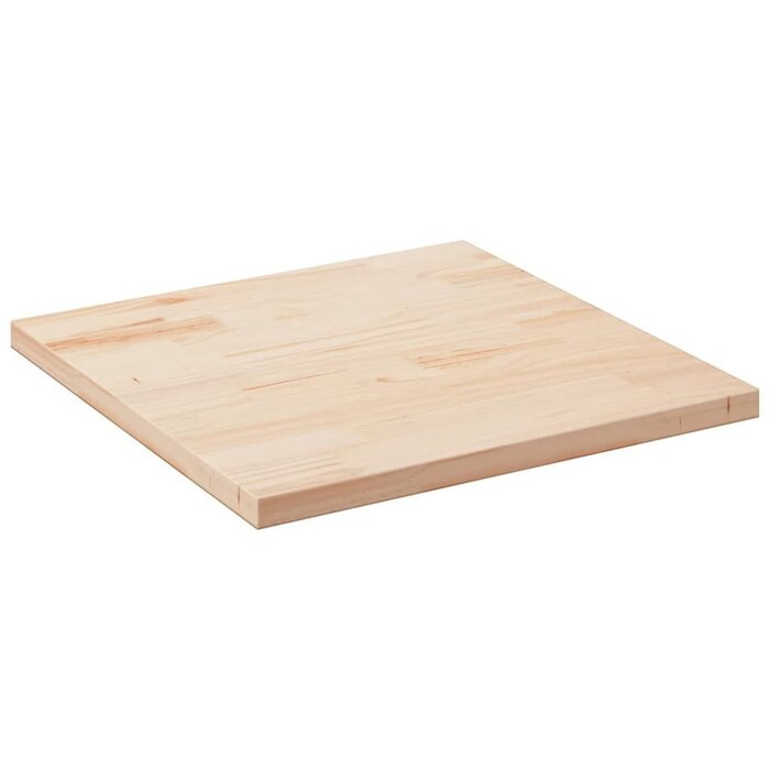 Vidaxl Tischplatte aus massivem Kiefernholz 90x90cm - Jetzt bis zu 34% Rabatt