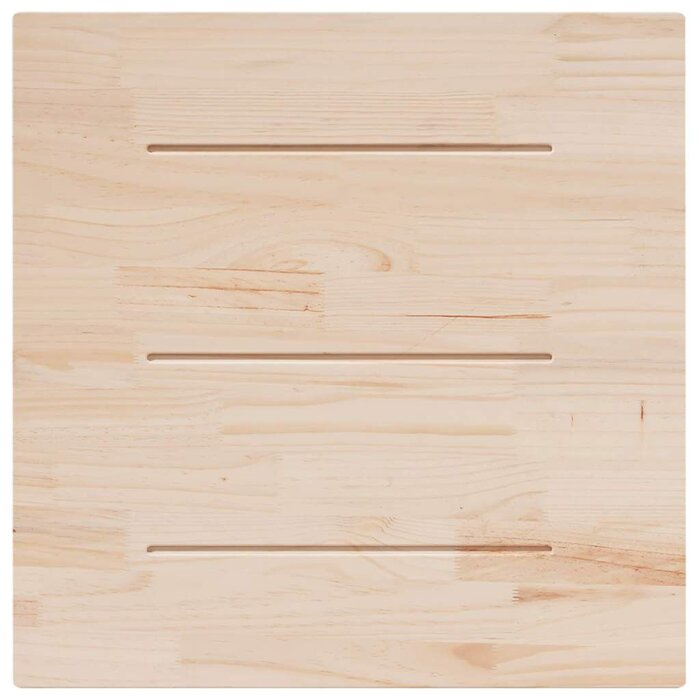 Vidaxl Tischplatte aus massivem Kiefernholz 90x90cm - Jetzt bis zu 34% Rabatt