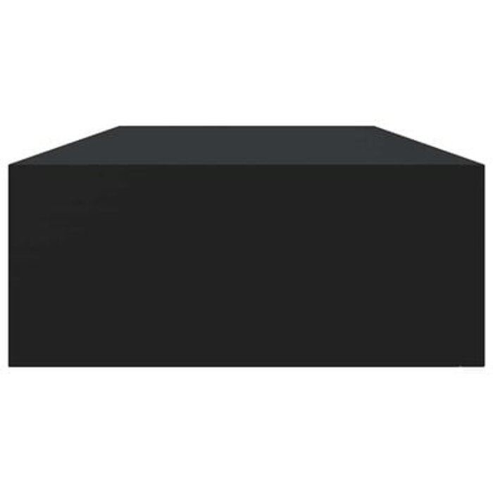 Vidaxl Wandregal mit Schublade 60x23,5cm Schwarz - bis zu 33% Rabatt