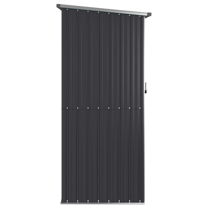 Vidaxl Gartenschuppen Anthrazit 118,5x209,5 cm - Jetzt bis zu 35% günstiger