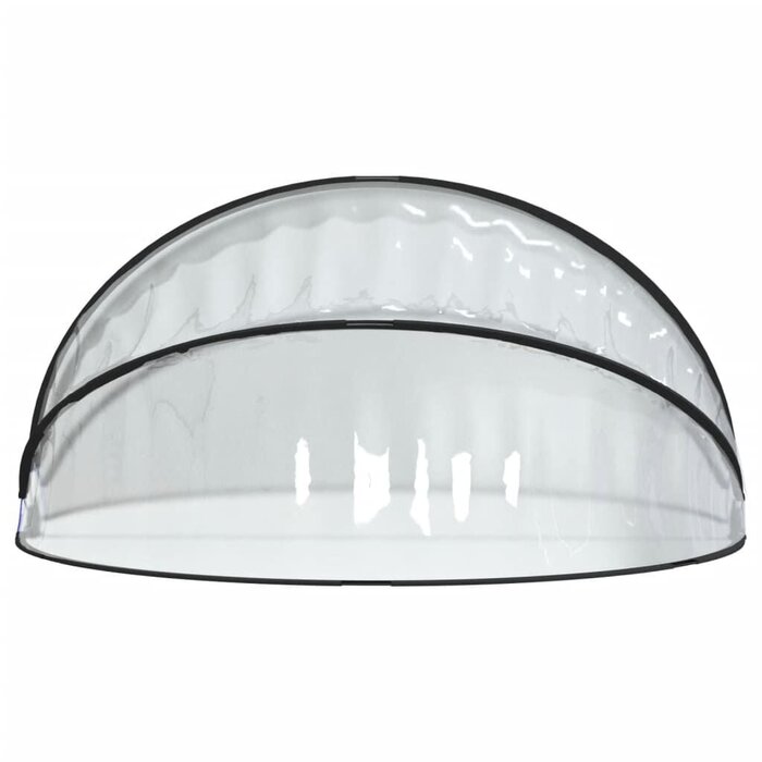 Vidaxl Runde Poolüberdachung 315x158cm - UV-Schutz - Outlet bis zu 35% Rabatt