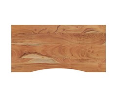 Vidaxl Massive Akazienholz-Tischplatte 110x60 cm - Natur - bis zu 34% Rabatt
