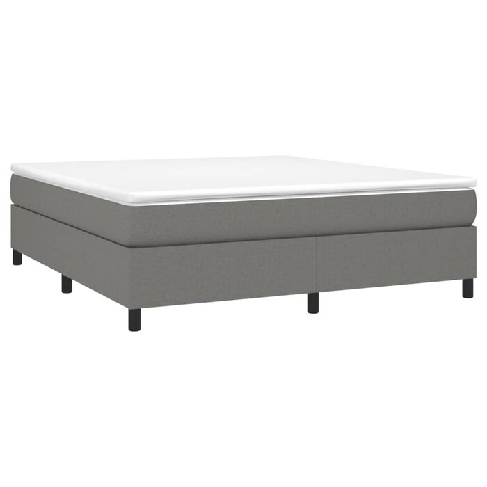 Vidaxl Stilvolles Bettgestell 180x200 cm - Dunkelgrau - bis zu 35% Rabatt