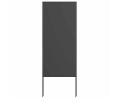 Vidaxl Design Sichtschutz 50x140 cm, Schwarz - Jetzt bis zu 40 % sparen