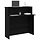 Moderne Empfangstheke 100x50x103,5 cm - Schwarz - bis zu 30% sparen!