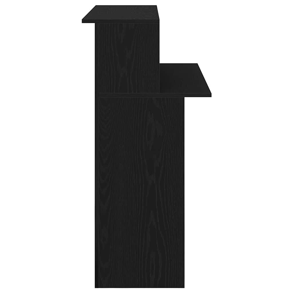 Vidaxl Moderne Empfangstheke 100x50x103,5 cm - Schwarz - bis zu 30% sparen!