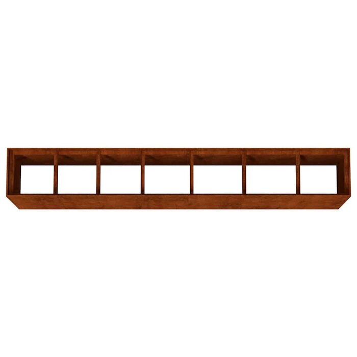 Vidaxl Großes Cortenstahl Hochbeet 280x40x80 cm - Jetzt bis zu 35% sparen!
