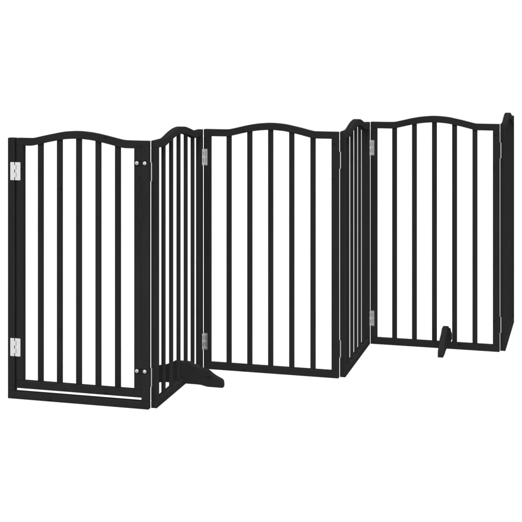 Vidaxl Faltbares Hundeschutzgitter, 300 cm, Schwarz - bis zu 34% Rabatt