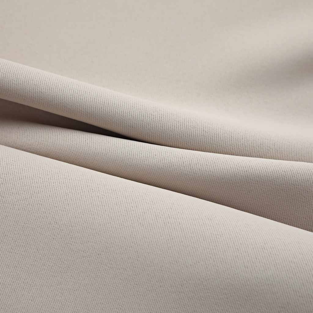 Vidaxl Verdunkelungsvorhang 140x175cm, Beige - 2er-Set - bis zu 33% reduziert