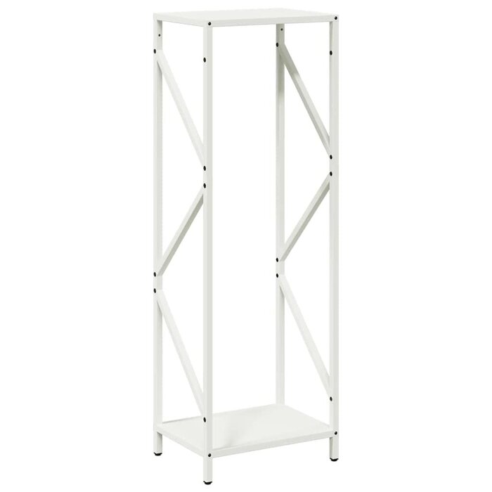 Vidaxl Kaminholzregal Stahl Weiß 34x25x100 cm - Jetzt bis zu 36% Rabatt sichern
